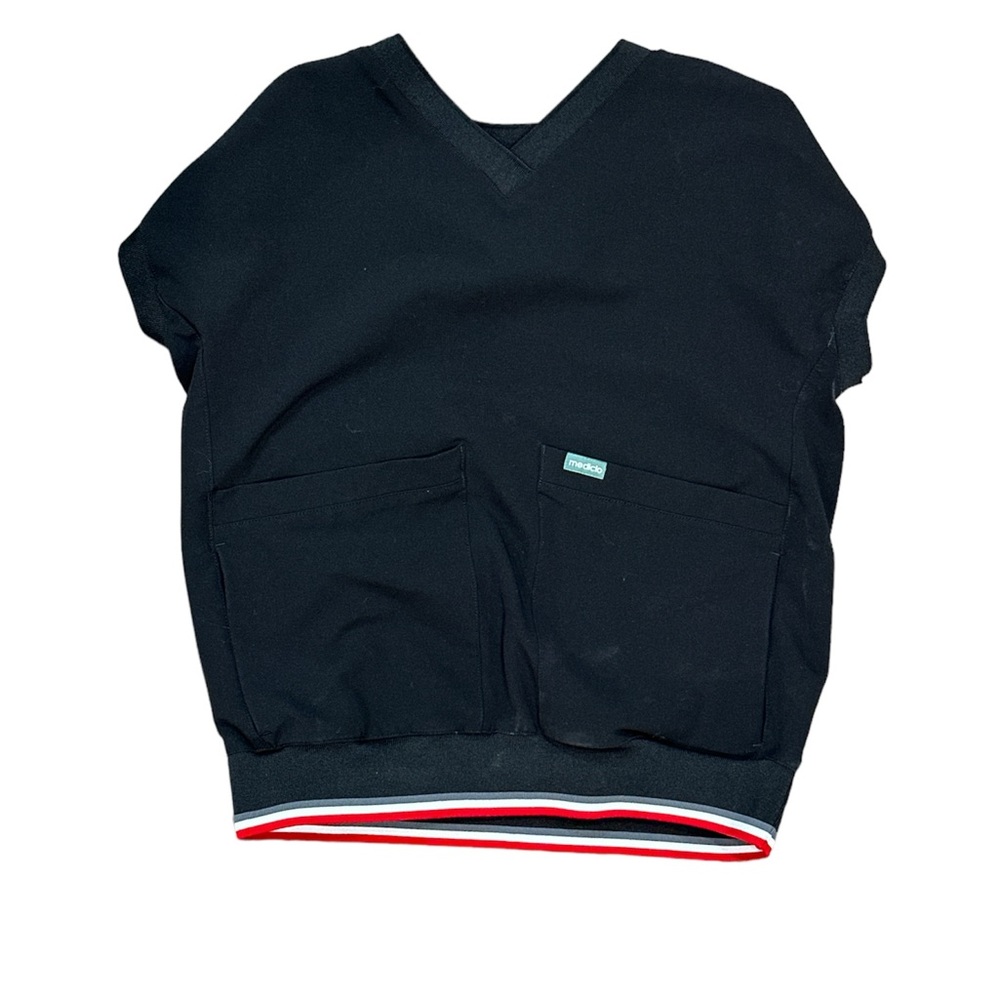 Mediclo Bottle Edition:FYSEL Lanai Scrub Top Black XS